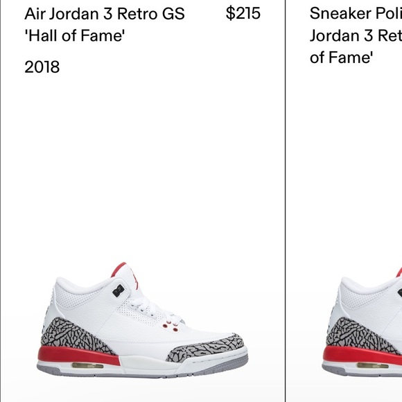 Air Jordan Retro 3 Gs - Picture 8 of 8